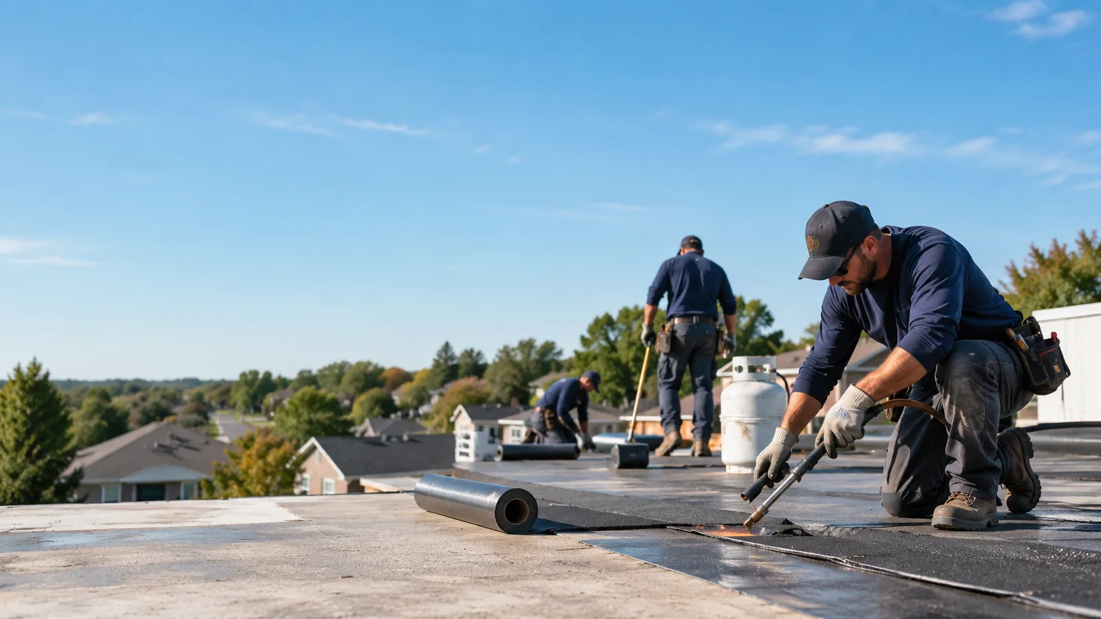 Flat Roof Leak Repair providers in Garrison, IA